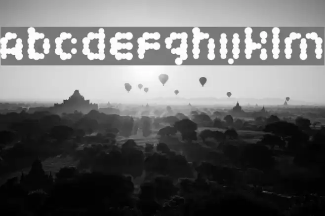 Candybar Font examples