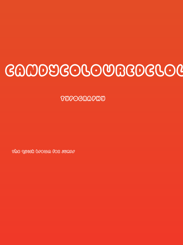 Candycolouredclown Poster