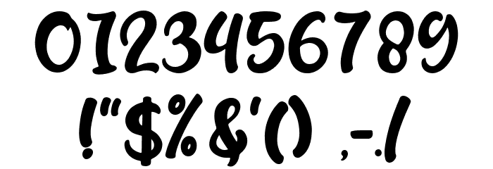 Candyful Font OTHER CHARS