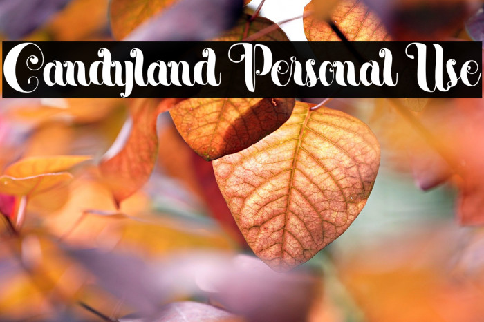 Candyland Personal Use Example 2