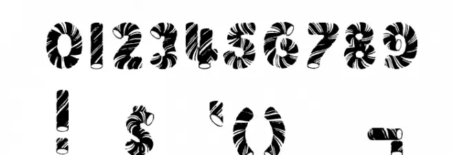 Candylicious Fonte OUTROS PERSONAGENS