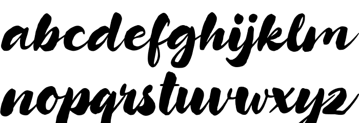 Candylicious Font LOWERCASE