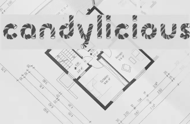 Candylicious Fonte examples