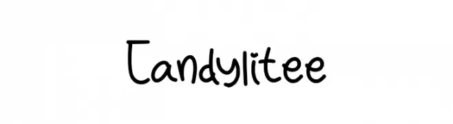 Candylitee  les polices de caractères gratuit tlcharger