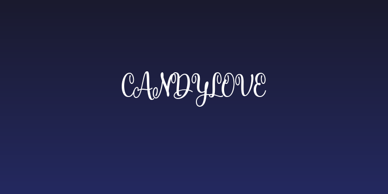 Candylove Social Header