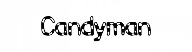 Candyman  フリーフォントのダウンロード
