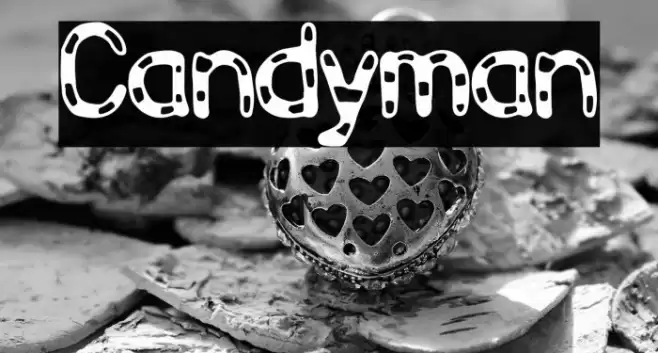 Candyman फ़ॉन्ट examples