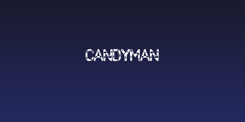 Candyman Social Header