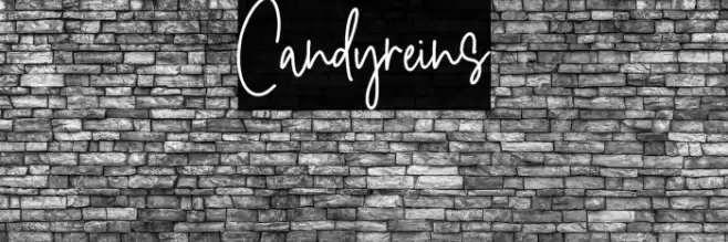 Candyreins Font examples