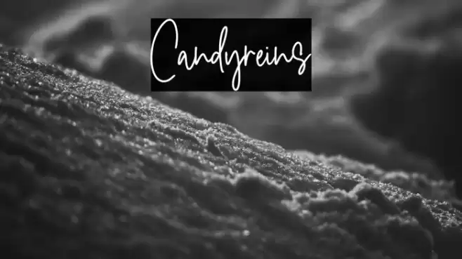 Candyreins Font examples