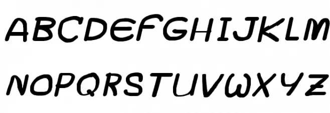 Candys R Grozz 2.0 Italic Polices MAJUSCULES