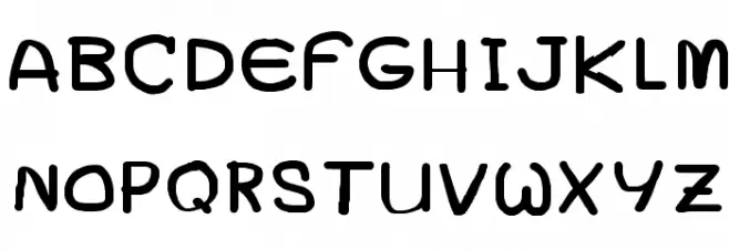 Candys R Grozz 2.0 Schriftart Groß
