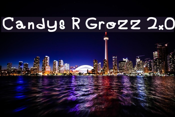 Candys R Grozz 2.0 Font examples