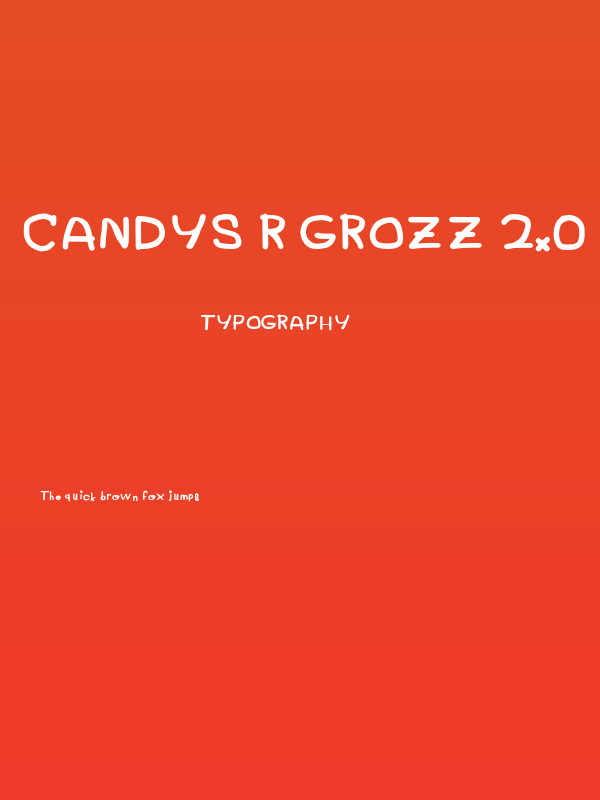 Candys R Grozz 2.0 Poster