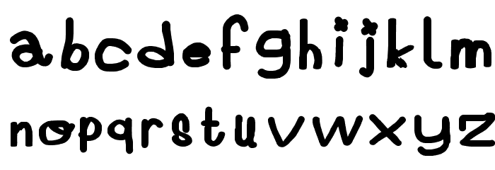 Candys R Grozz 2.0 Font LOWERCASE