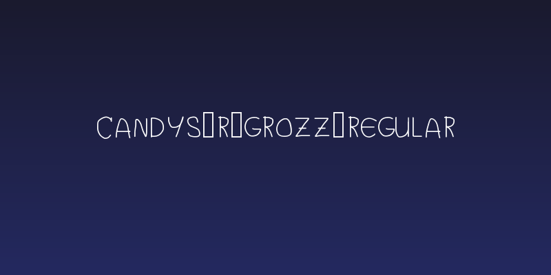 Candys R Grozz Regular Social Header