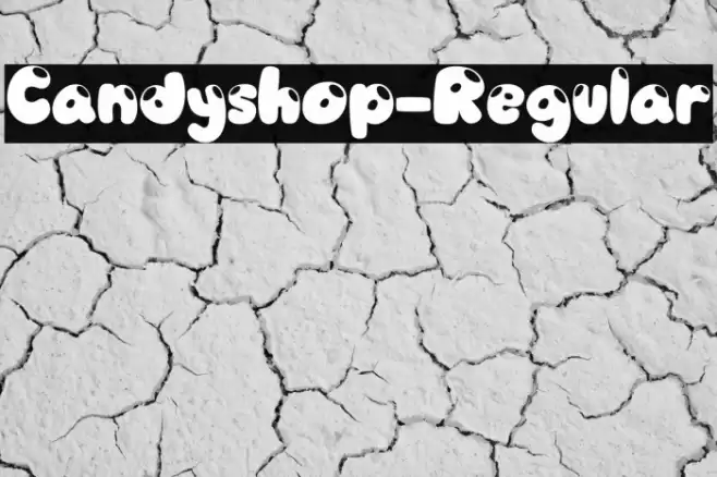 Candyshop-Regular Font examples