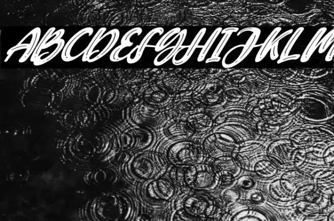 Candywell Italic Font examples