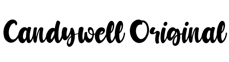 Candywell Original  Frei Schriftart Herunterladen