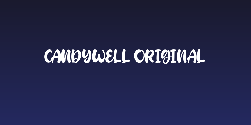 Candywell Original Social Header