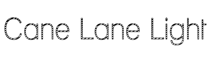 Cane Lane Light Font