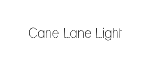 Cane Lane Light Logo