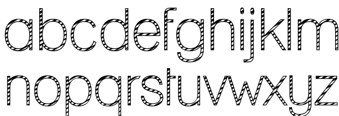 Cane Lane Light Font LOWERCASE