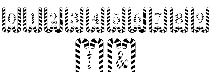 Cane Pillars Font OTHER CHARS