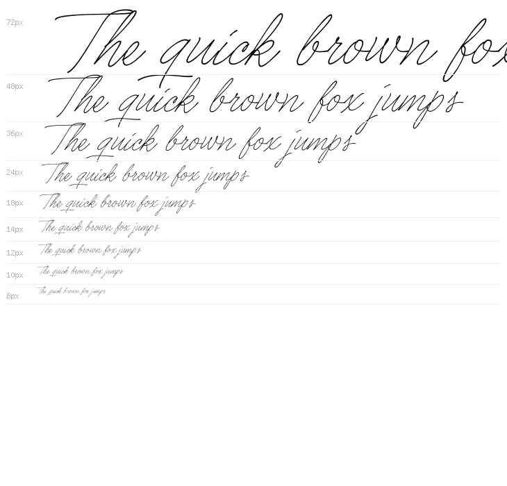 Caneta Script PERSONAL USE Thin Waterfall