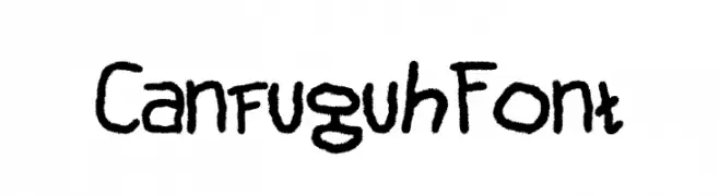 Canfuguh Font  baixar fontes gratis