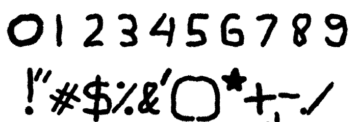 Canfuguh Font Font OTHER CHARS
