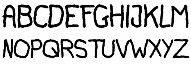 Canfuguh Font Font UPPERCASE