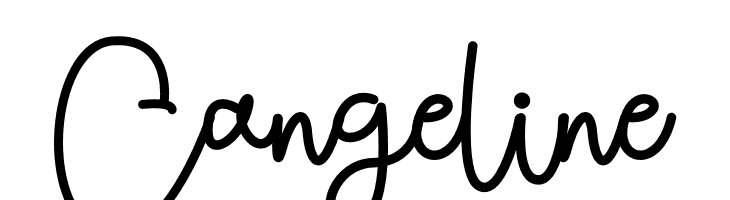 Cangeline  नि: शुल्क फ़ॉन्ट्स डाउनलोड