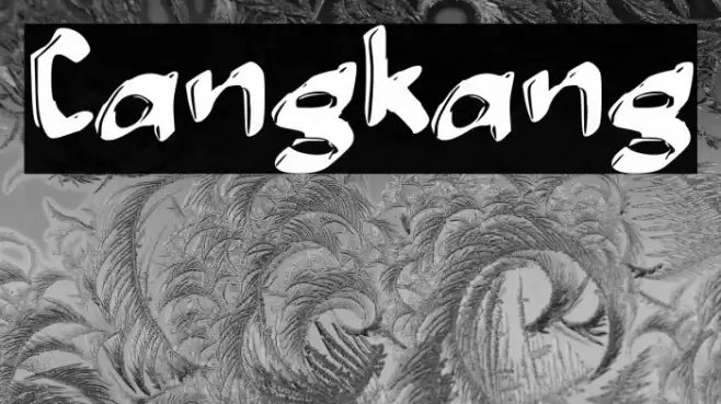 Cangkang Font examples