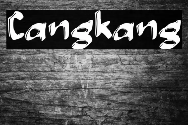 Cangkang Font examples