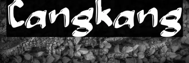 Cangkang Font examples