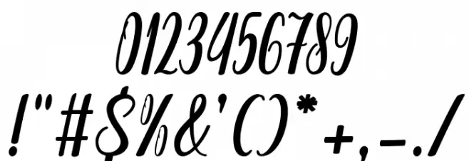 Cangkhoi Font OTHER CHARS