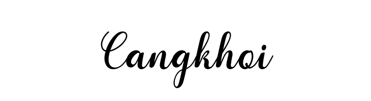 Cangkhoi  Free Fonts Download