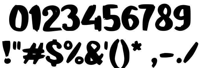 Cangkok Font OTHER CHARS
