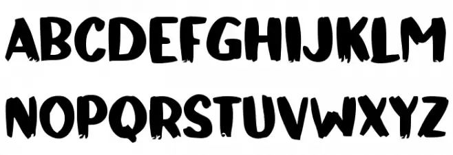 Cangkok Schriftart Groß