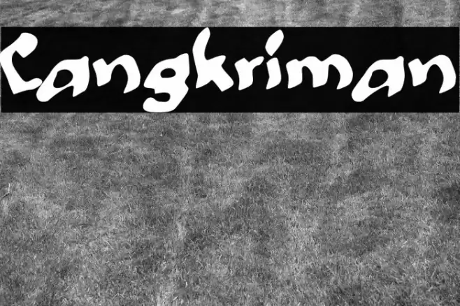 Cangkriman Font examples