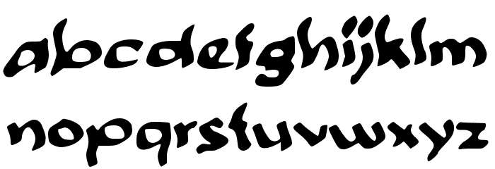 Cangkriman Font LOWERCASE