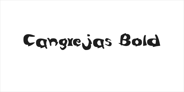 Cangrejas Bold Logo