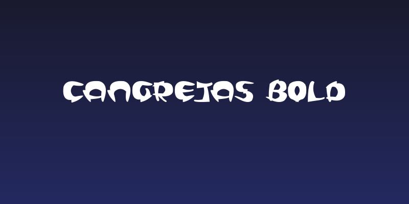 Cangrejas Bold Social Header