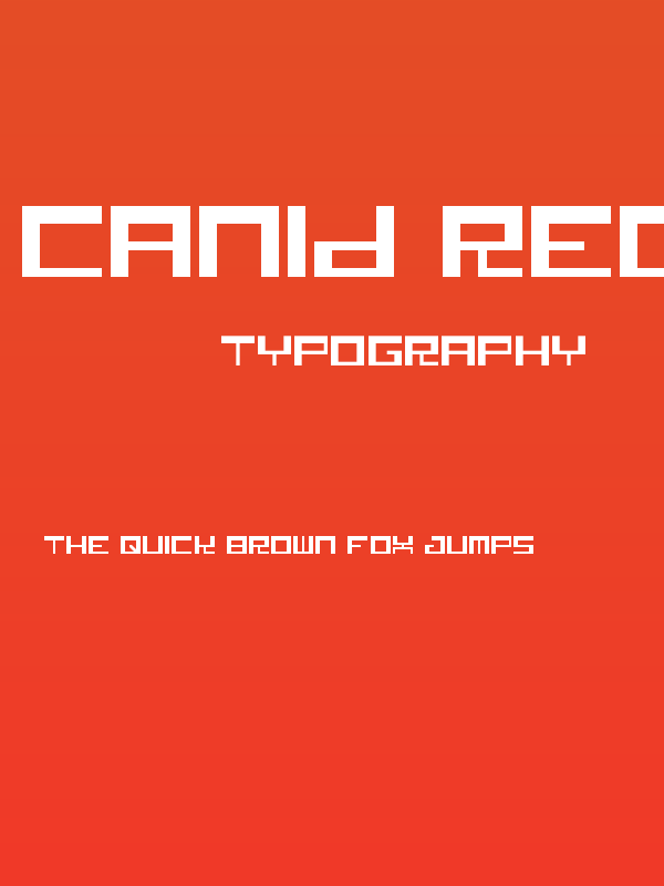 Canid Regular Poster