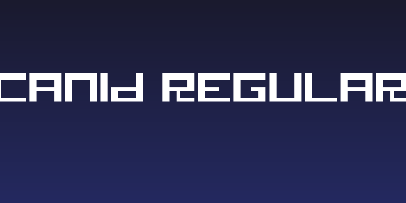 Canid Regular Social Header