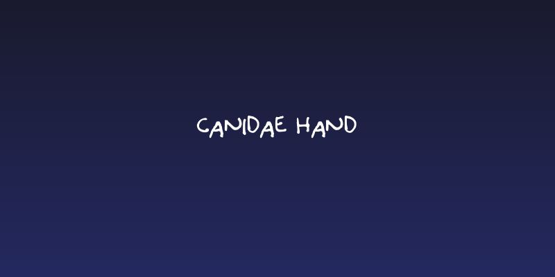 Canidae Hand Social Header