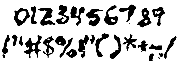 CaniptionFit Font OTHER CHARS