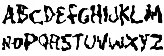 CaniptionFit フォント 大文字