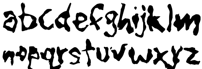 CaniptionFit Font LOWERCASE